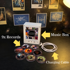 Echo Spins™ SW - Customizable Magnetic Record Player