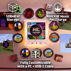 Echo Spins™ MC - Customizable Magnetic Record Player